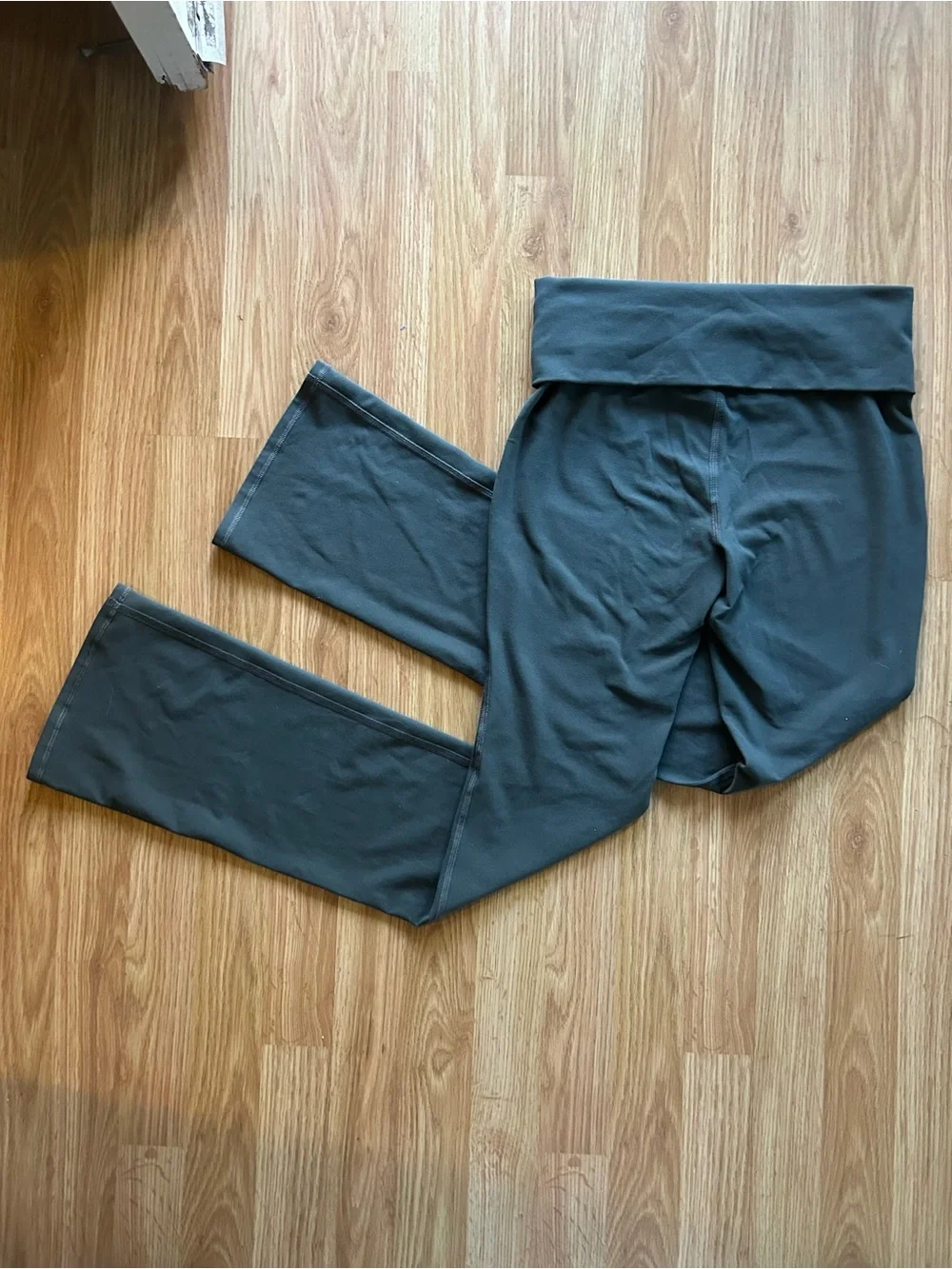 Alo Fold Over Flare Leggings